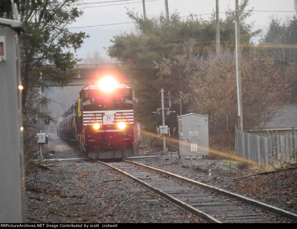 At the second crossing